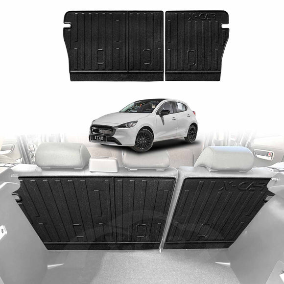 Boot Liner Back Seat Protector for Mazda 2 Hatch 2014-Onwards DJ Series Trunk Cargo Mat