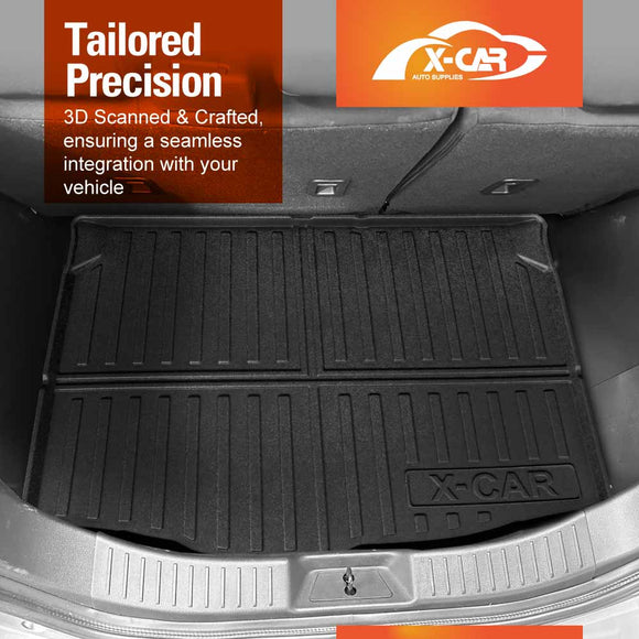 Boot Liner Back Seat Protector for Mazda 2 Hatch 2014-Onwards DJ Series Trunk Cargo Mat