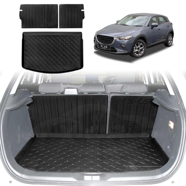 Boot Liner/ Back Seat Protector for Mazda CX-3 CX3 2015-2025