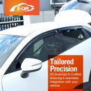 WeatherShields for Mazda CX-3 2015-Onwards Car Weather Shields Wind Deflectors Sun Visors-6