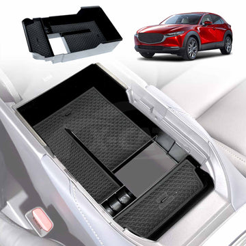 Armrest Organizer Tray for Mazda CX30 CX-30 2019-Onwards Storage Box