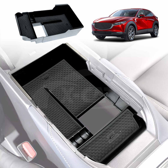 Armrest Organizer Tray for Mazda CX30 CX-30 2019-Onwards Storage Box
