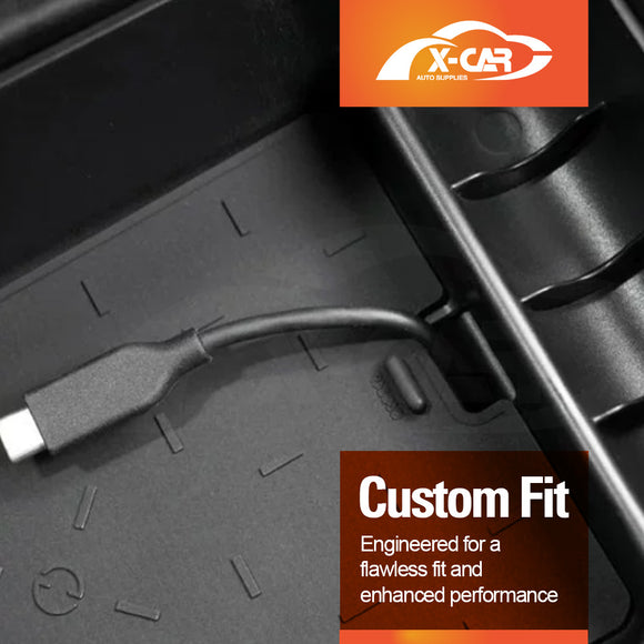 Centre Console Organiser for Mazda CX-5 CX5 KM Series 2026-Onwards Armrest Tray Storage Box Wireless Pad