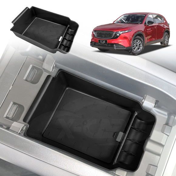 Centre Console Organiser for Mazda CX-5 CX5 KM Series 2026-Onwards Armrest Tray Storage Box Wireless Pad