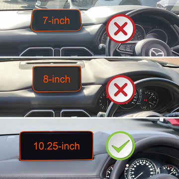Tempered Glass Screen Protector for Mazda CX5 CX-5 2022-Onwards Touchscreen Anti-Scratch Cover Accessories - 0
