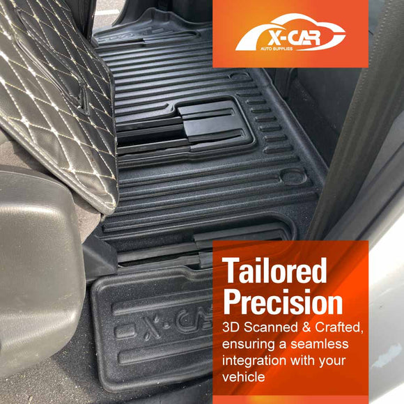 3D Floor Mats for Mazda CX-8 CX8 2018-2024 All-Weather Car Liners