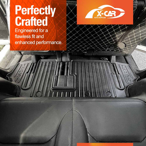 3D Floor Mats for Mazda CX-8 CX8 2018-2024 All-Weather Car Liners