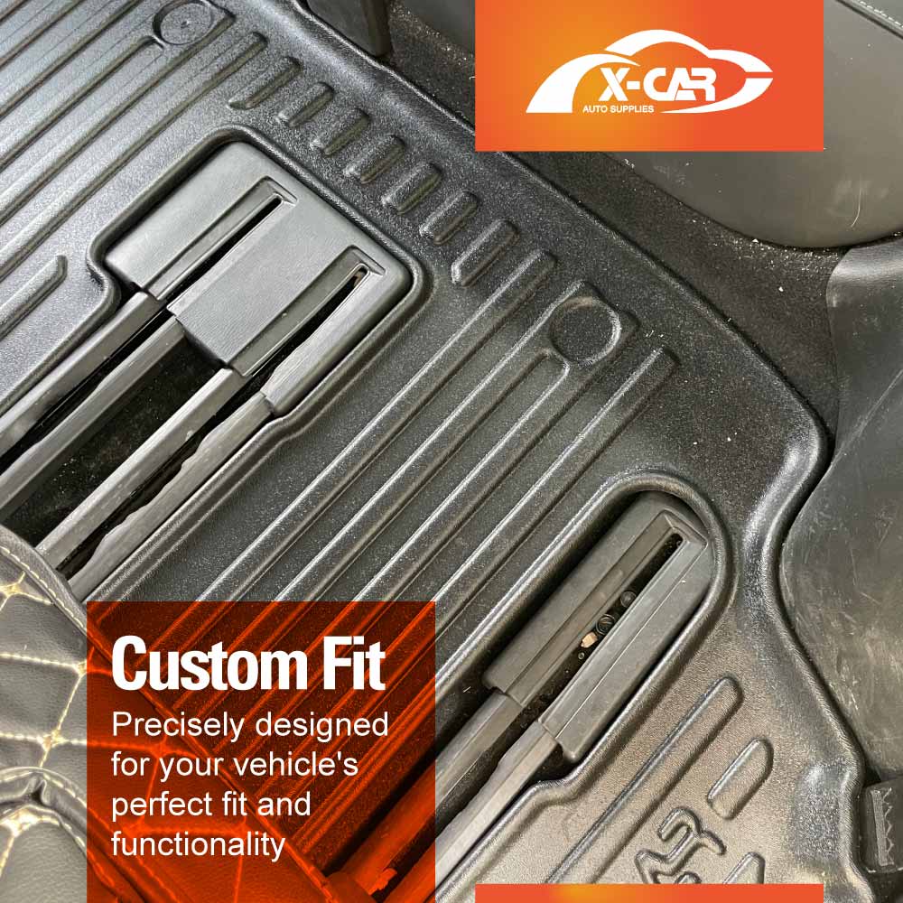 3D Floor Mats for Mazda CX-8 CX8 2018-2024 All-Weather Car Liners