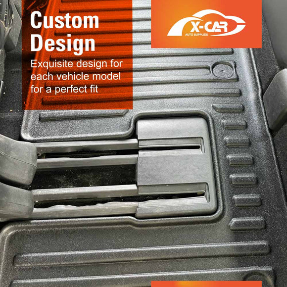 3D Floor Mats for Mazda CX-8 CX8 2018-2024 All-Weather Car Liners