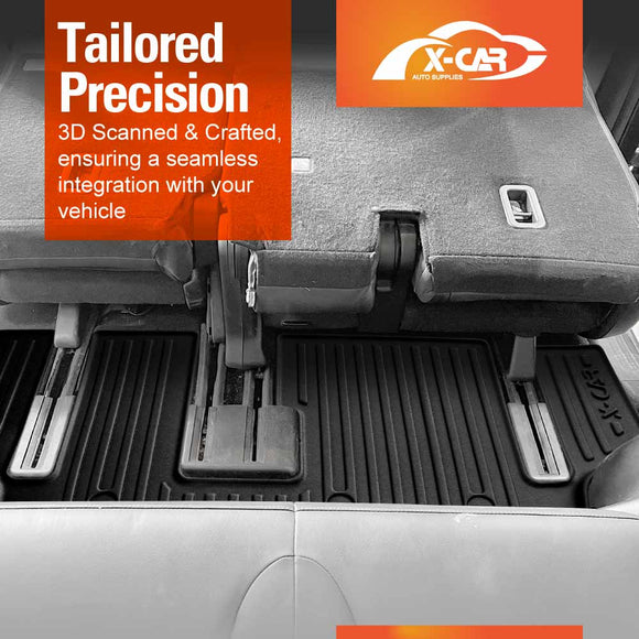 3D Floor Mats for Mazda CX-9 CX9 2016-Onwards All-Weather Car Liners