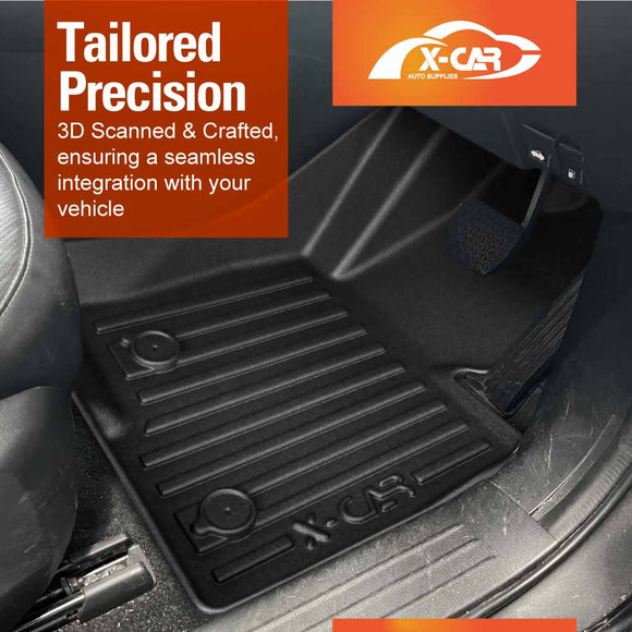 3D Floor Mats for Mazda CX-9 CX9 2016-Onwards All-Weather Car Liners