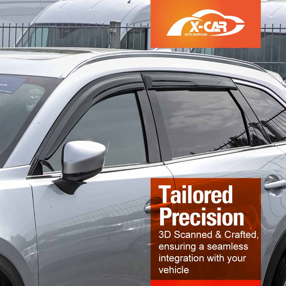 WeatherShields for Mazda CX-9 CX9 2016-Onwards Car Weather Shields | X-CAR