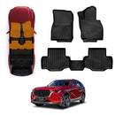 Floor Mats for Mazda CX-80 CX80 2024-Onwards All-Weather Liners-17