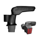 Central Armrest Storage Box with Cup Holder for Mazda 2 Hatch & Sedan 2014-Onwards Arm Rest Interior Accessories-7