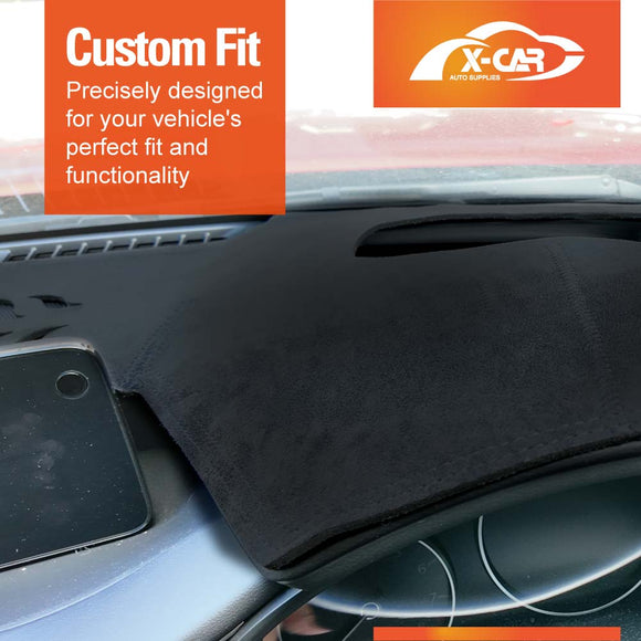 Dash Mat for Mazda 3 BP Series Hatch Sedan 2019-Onwards Non-Slip Microfiber Pad Cover