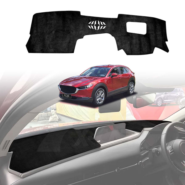 Dash Mat for Mazda CX30 CX-30 2019-2025 Non-Slip Microfiber Pad Cover