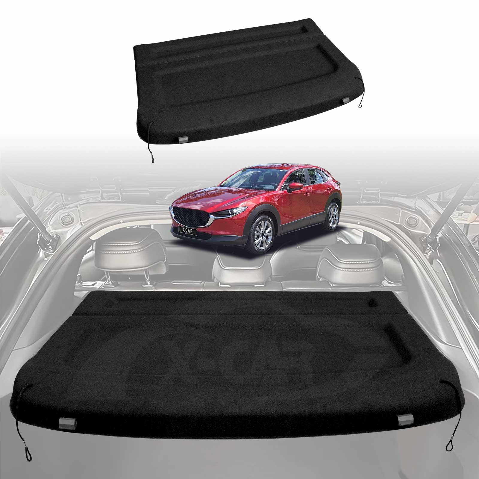 Car Trunk Shade for Mazda CX-30 CX30 2019-Onwards Car Trunk Shade