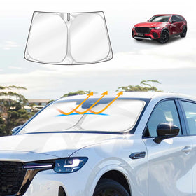 WindScreen Sun Shade for Mazda CX-70 CX70 2024-Onwards WindShield Blind