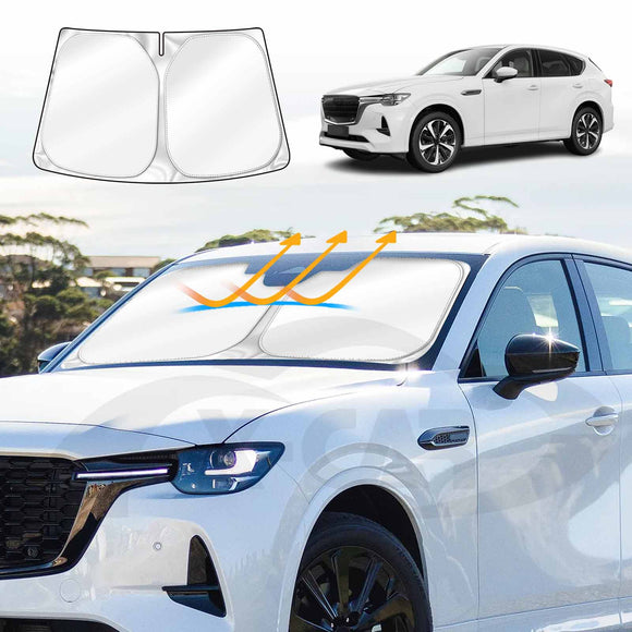 WindScreen Sun Shade For Mazda CX-60 CX60 2023-Onwards WindShield Blind