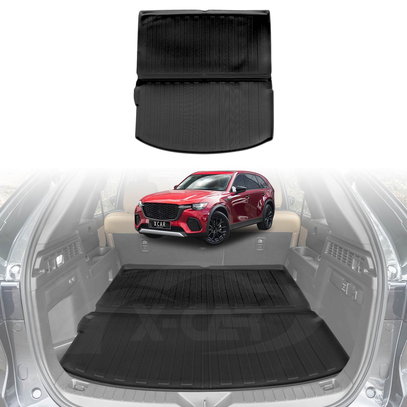 Boot Liner/ Back Seat Protector for Mazda CX-70 CX70 2024-Onwards All Weather Cargo Mat
