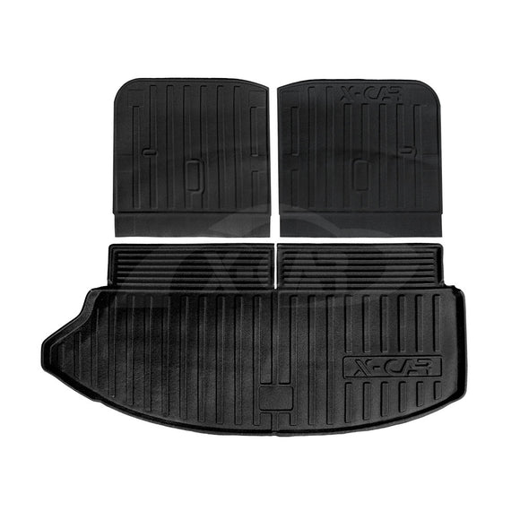 Boot Liner / Back Seat Protector for Mazda CX-80 CX80 2024-Onwards All-Weather Car Mats
