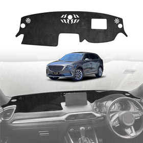Dash Mat for Mazda CX-9 CX9 With HUD 2016-Onwards Non-Slip Microfiber Pad Cover Interior Accessories