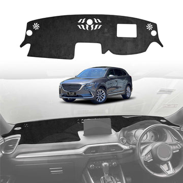 Dash Mat for Mazda CX-9 CX9 With HUD 2016-Onwards Non-Slip Microfiber Pad Cover Interior Accessories