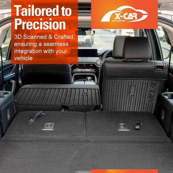 Boot Liner Back Seats Protector for Mazda CX-90 CX90 2023-Onwards All-Weather Liners
