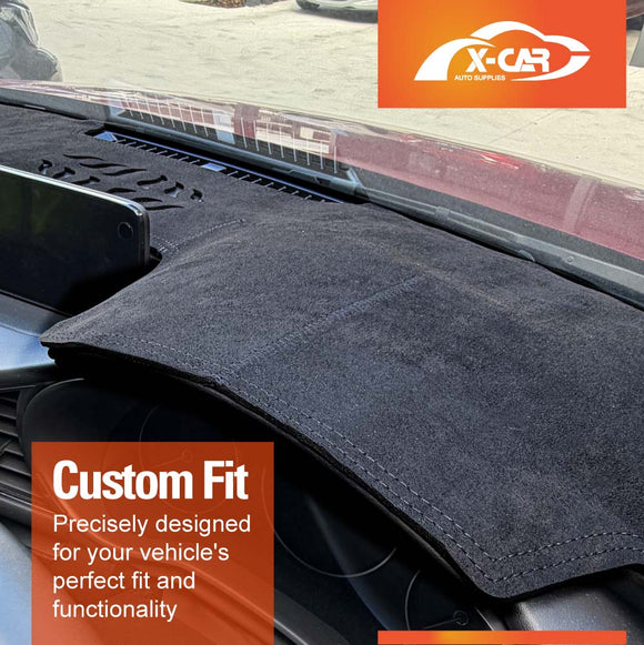 Dash Mat for Mazda 3 BP Series Hatch Sedan 2019-Onwards Non-Slip Microfiber Pad Cover