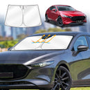 WindScreen Sun Shade for Mazda 3 BP Series 2019-Onwards WindShield Blind-1