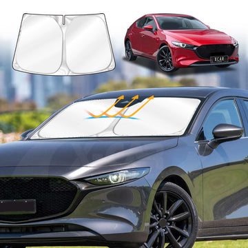 WindScreen Sun Shade for Mazda 3 BP Series 2019-Onwards WindShield Blind