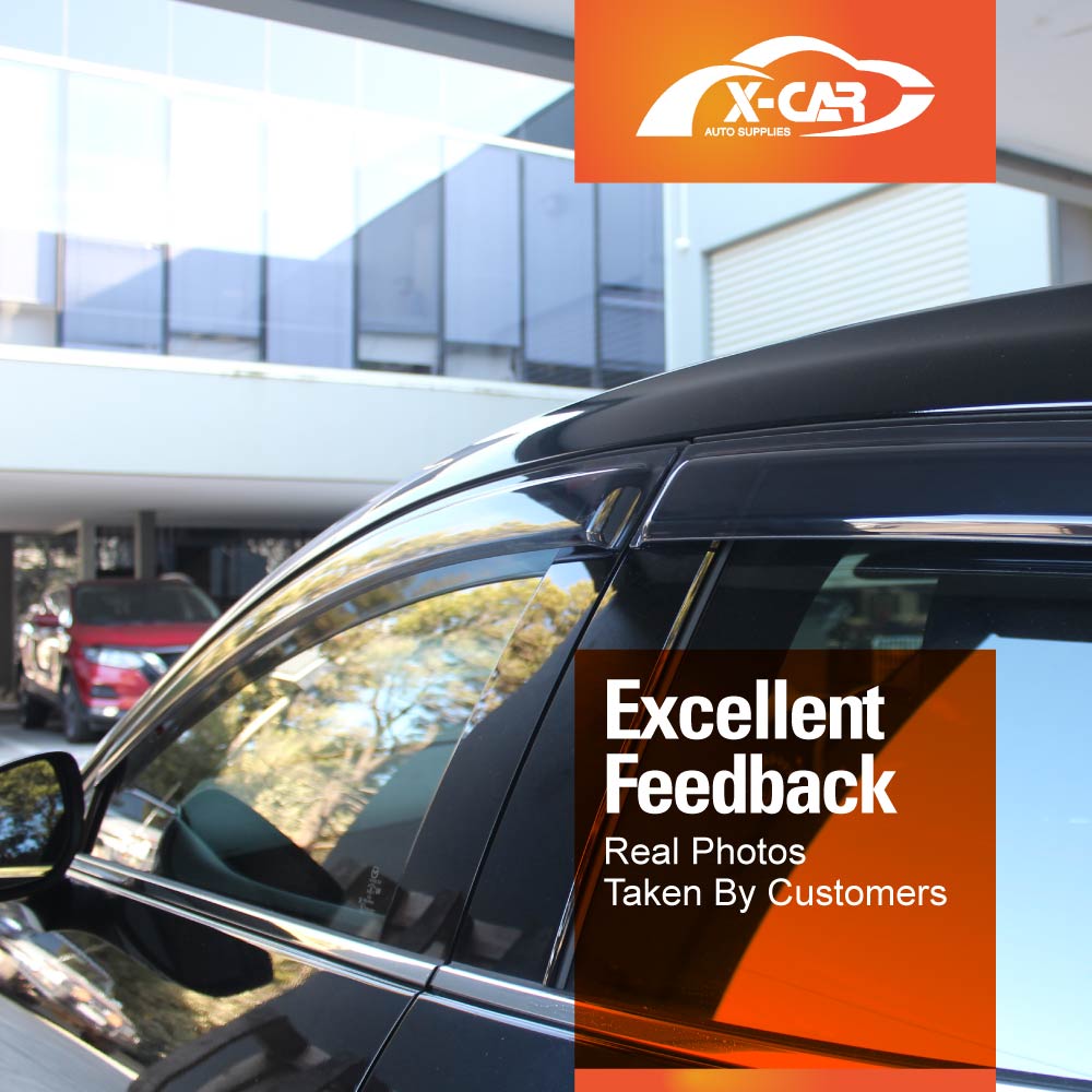 WeatherShields for Mazda 3 Hatch 2019-2025 Car Weather Shields Wind Deflectors Sun Visors