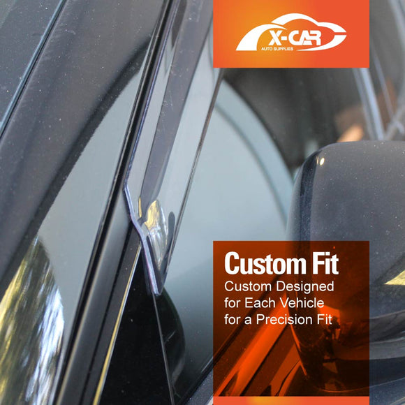 WeatherShields for Mazda 3 Hatch 2019-2025 Car Weather Shields Wind Deflectors Sun Visors