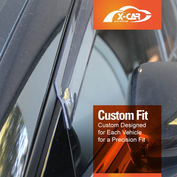 WeatherShields for Mazda 3 Sedan BP 2019-2025 Car Weather Shields Wind Deflectors Sun Visors - 0