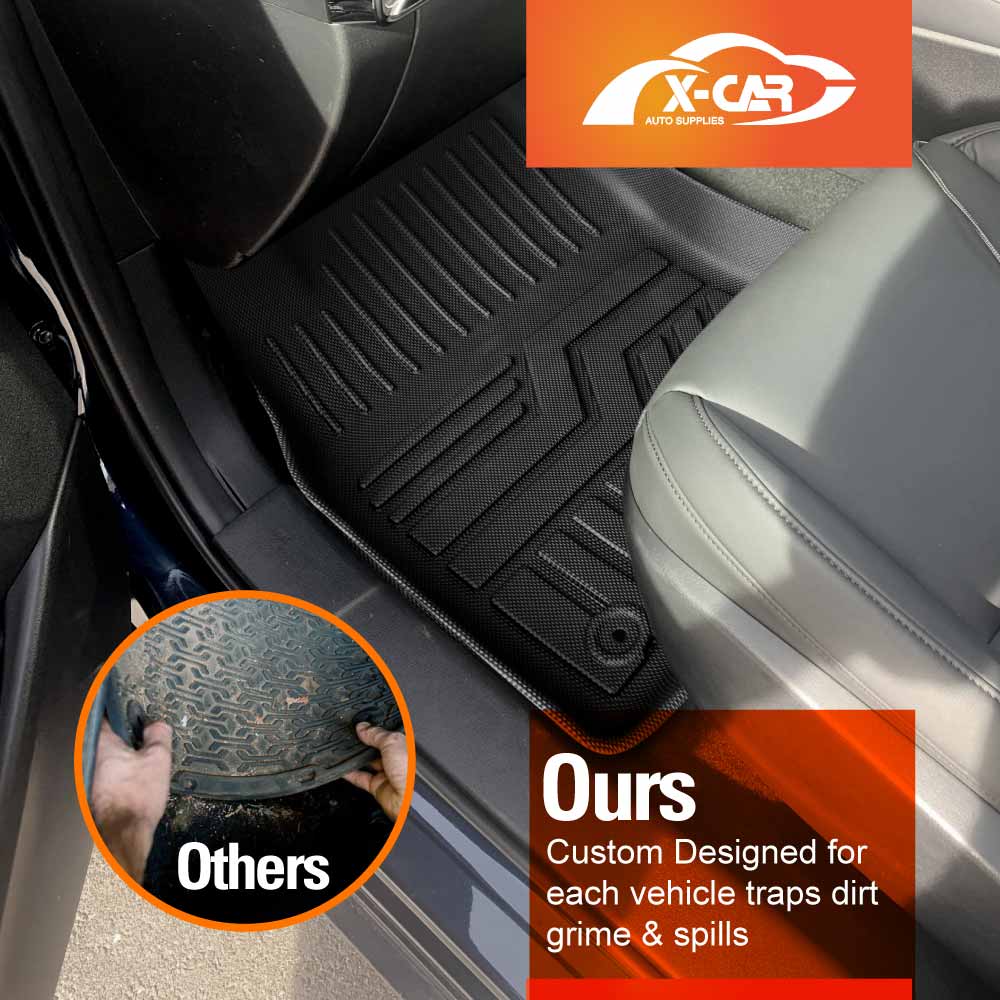3D Floor Mats for Mazda 3 BP Series Hatch Sedan 2019-2025 All-Weather Car Liners