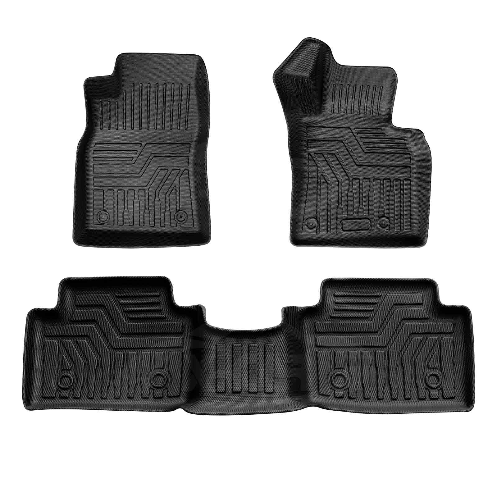 3D Floor Mats for Mazda 3 BP Series Hatch Sedan 2019-2025 All-Weather Car Liners