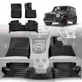 3D Floor Mats for Mercedes-Benz G-Class W463 2019-Onwards All-Weather Car Liners