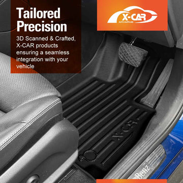 3D Floor Mats for Mercedes-Benz GLC Class 2015-2022 All-Weather Car Liners - 0