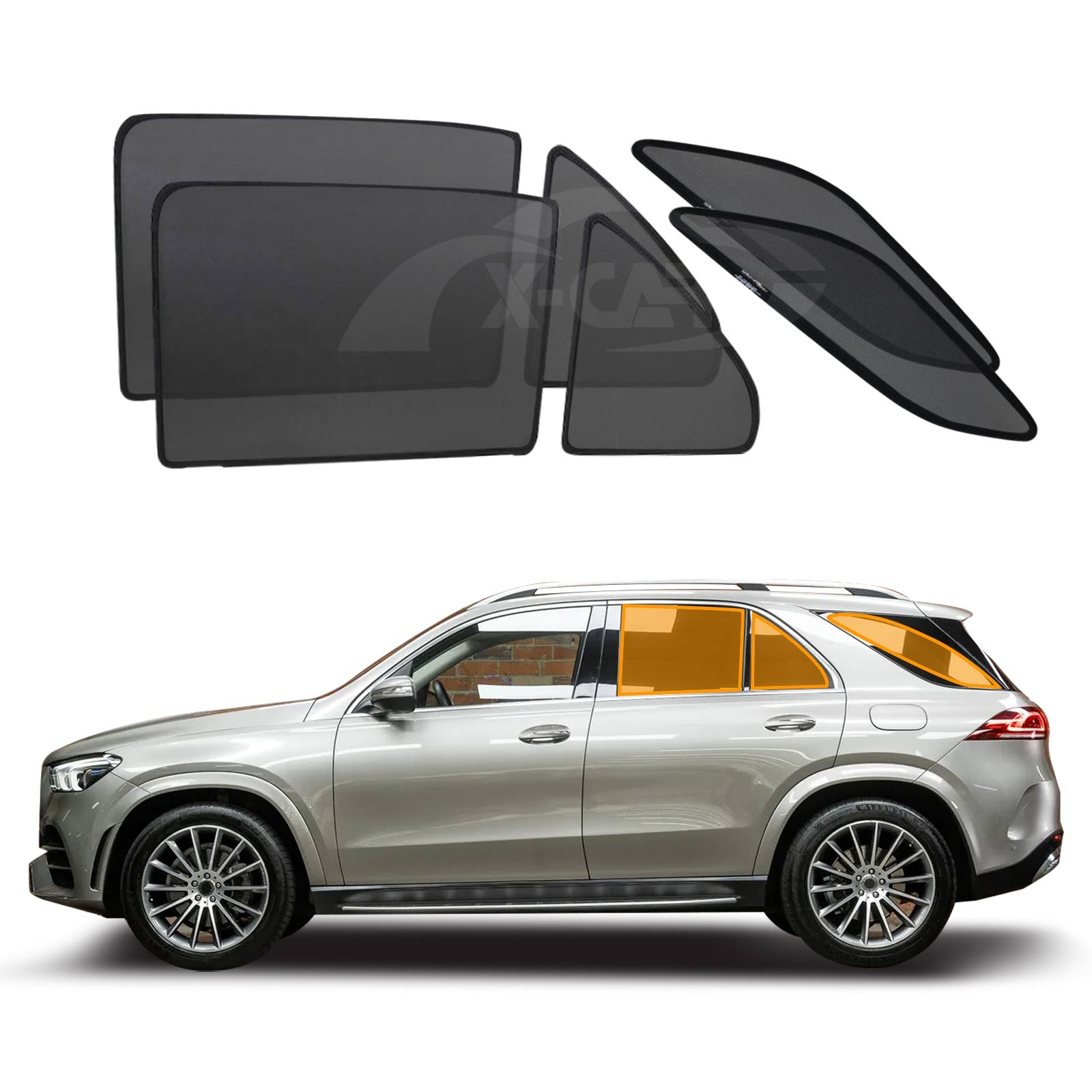 Window Sun Shade for Mercedes-Benz GLE 2018-Onwards