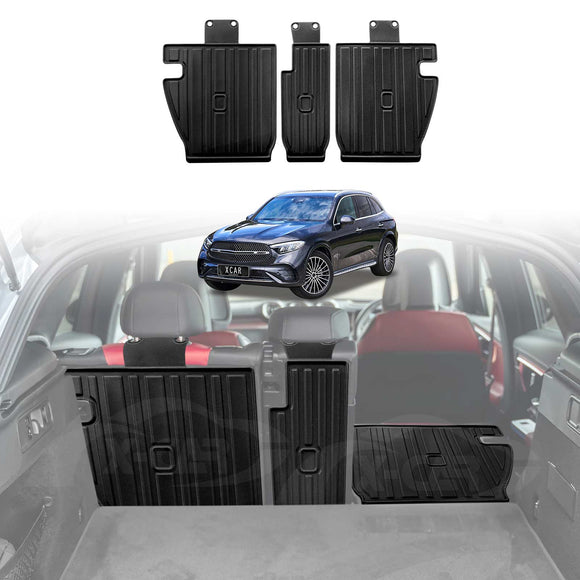 Boot Liner / Back Seat Protector for Mercedes-Benz GLC Class X254 2022-Onwards Cargo Trunk Mat Luggage Tray