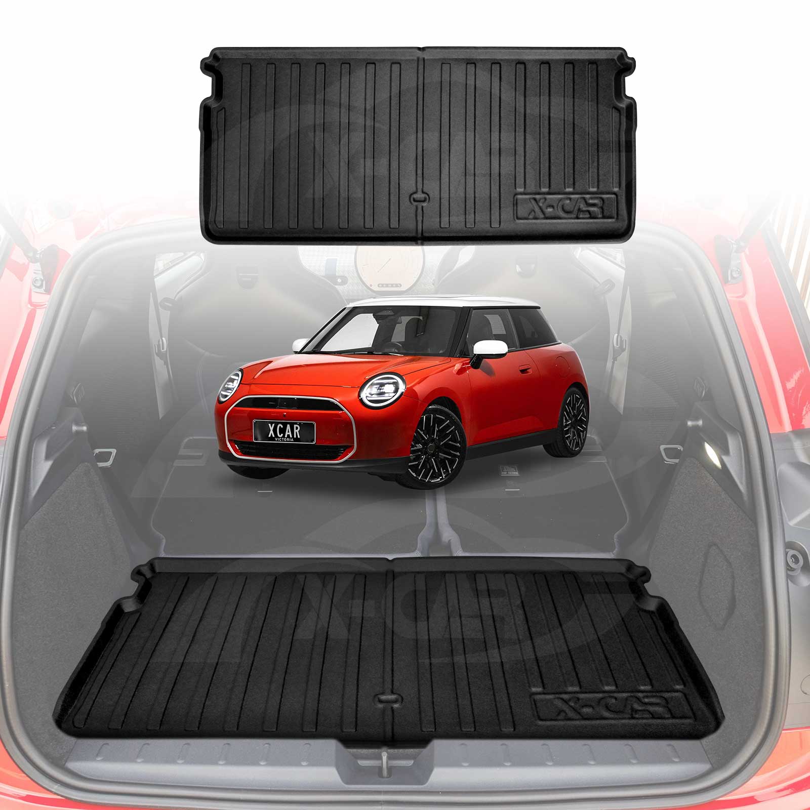 Boot Liner for Mini Cooper 3 Door 2024-Onwards All Weather Cargo Mat