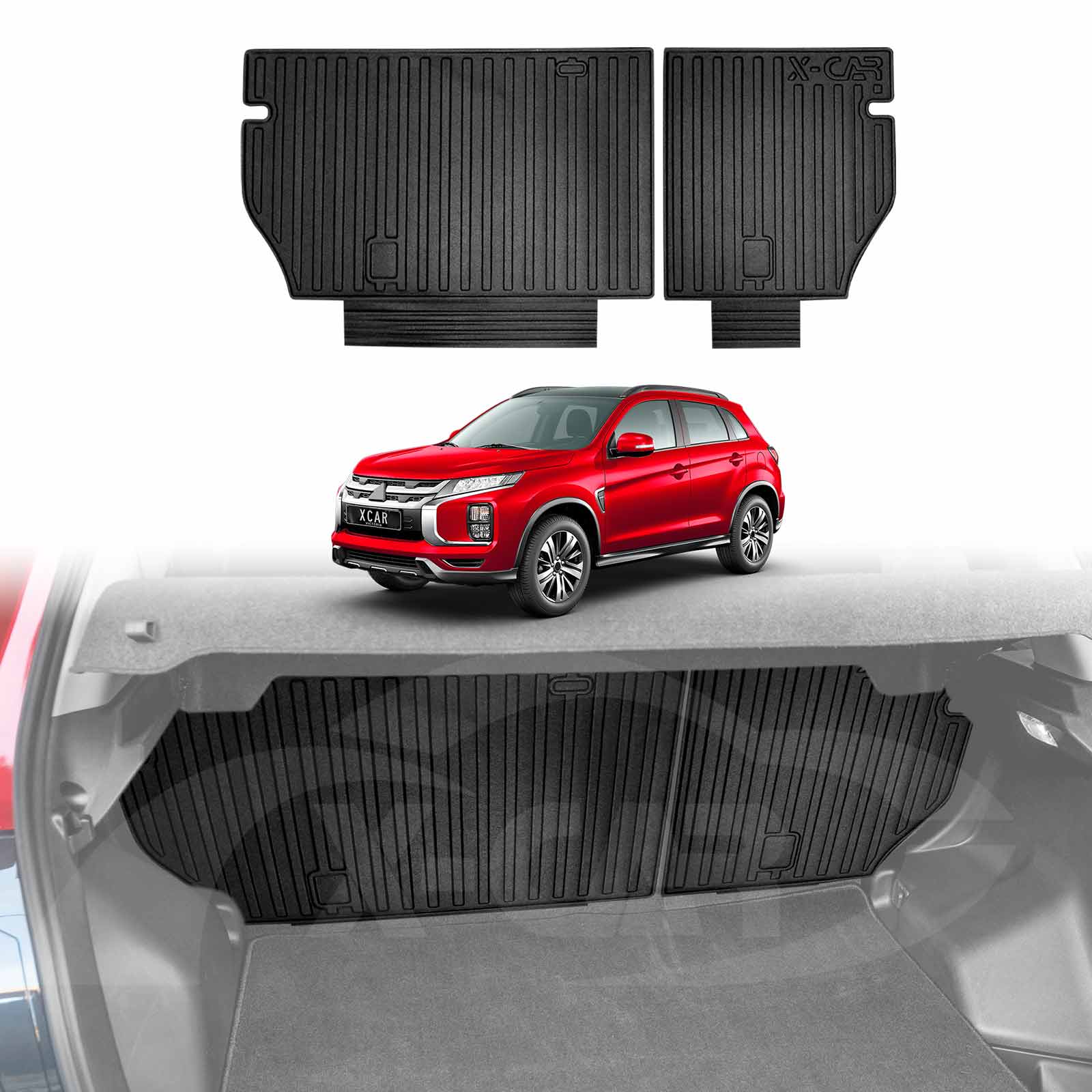 Asx Boot Guard Boot Liner / Back Seat Protector for Mitsubishi ASX 2010-2025 All ...