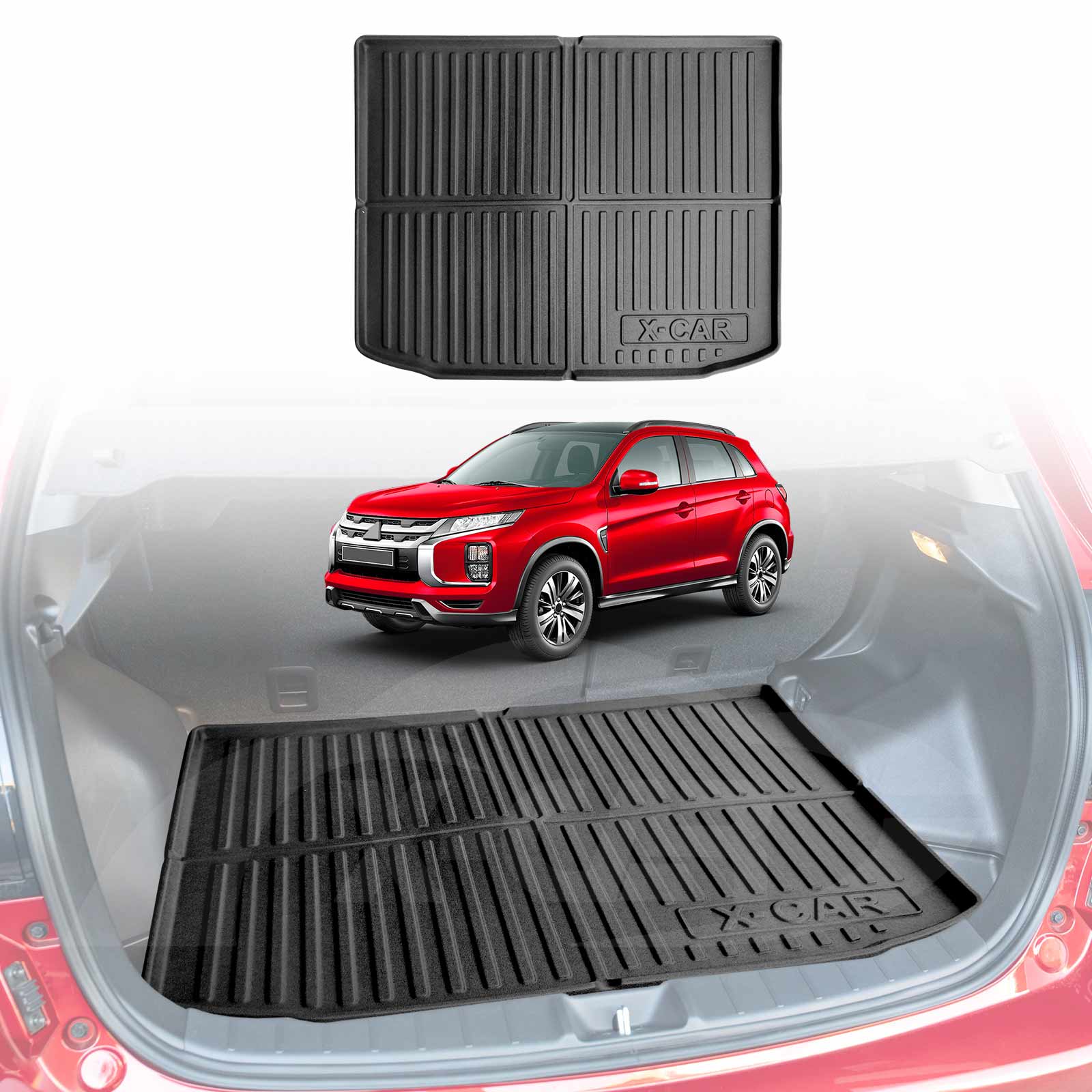 Boot Liner for Mitsubishi ASX 2010-2024 Cargo Trunk Mat Luggage Tray
