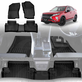 3D Floor Mats for Mitsubishi Eclipse Cross 2017-2020 All-Weather Liners