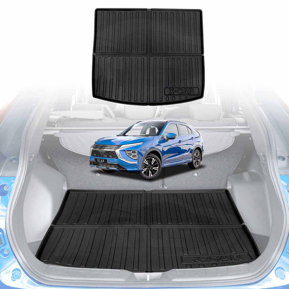 Boot Liner Back Seat Protector for Mitsubishi Eclipse Cross 2021-Onwards Trunk Cargo Mat Luggage Tray