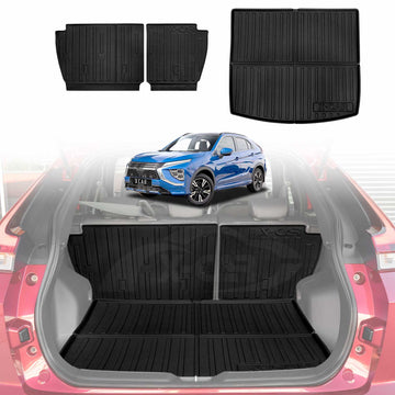 Boot Liner Back Seat Protector for Mitsubishi Eclipse Cross 2021-Onwards Trunk Cargo Mat Luggage Tray