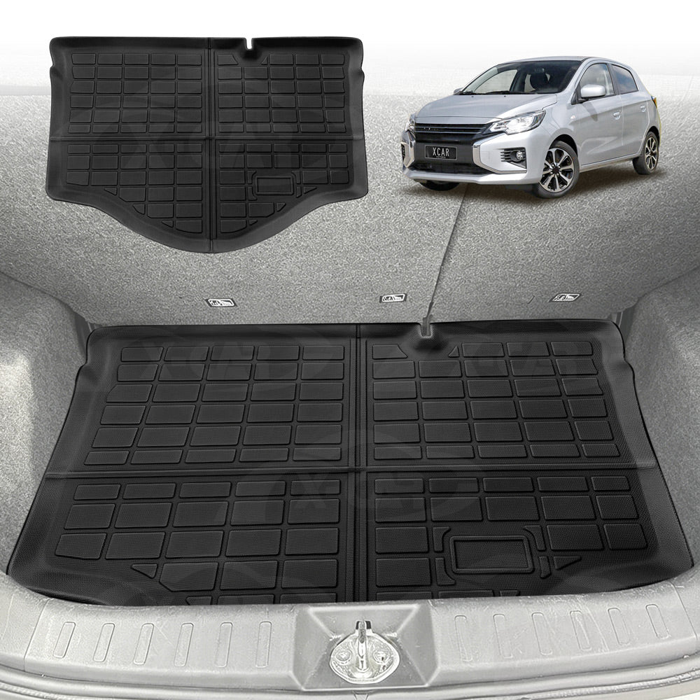 Boot Liner for Mitsubishi Mirage Hatch 2013-2022 All Weather Cargo Mat ...