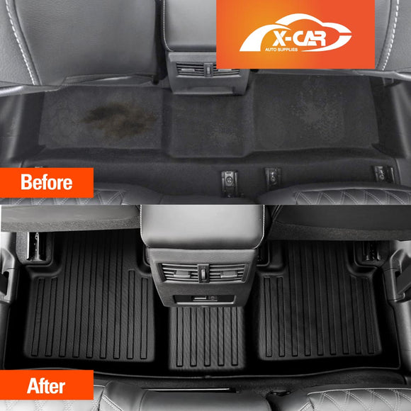 3D Car Floor Mats for Mitsubishi Outlander Petrol 2021-2025 All-Weather Liners
