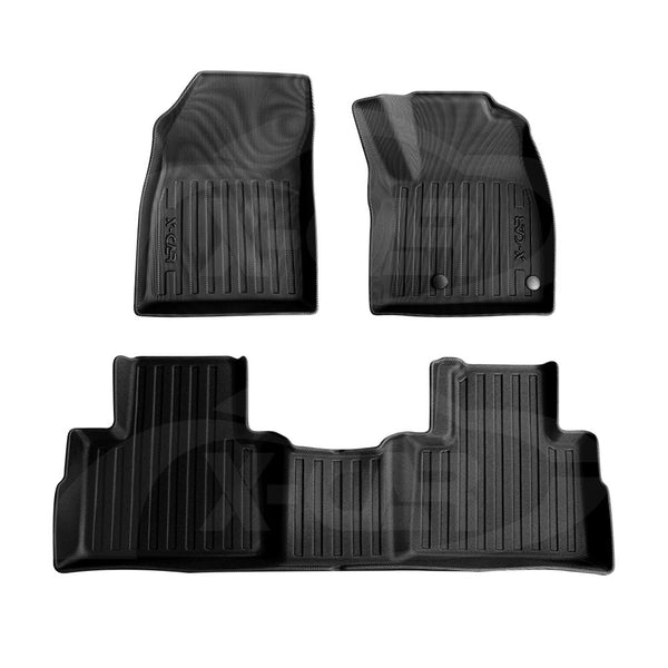 3D Car Floor Mats for Mitsubishi Outlander 2021-2024 All-Weather Liners