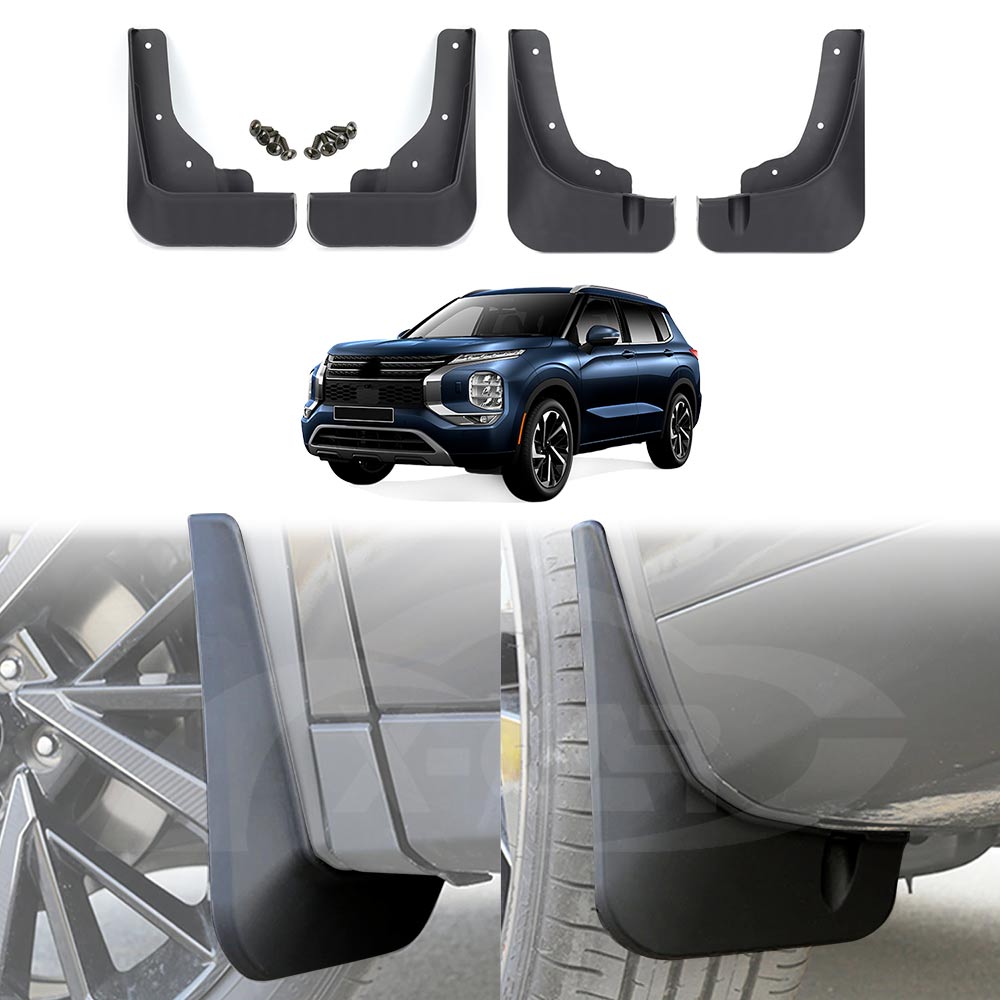 Mud Flaps for Mitsubishi Outlander 2021-2025 Splash Guards Mudguard Fender
